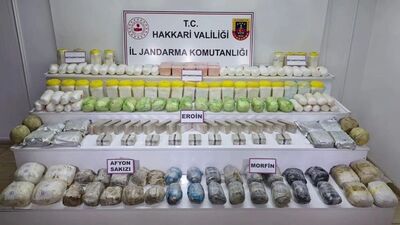 Hakkari'de 361 kilo uyuşturucu ele geçirildi: 2 tutuklama