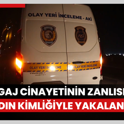 Bagaj cinayetinin zanlısı, kadın kimliğiyle yakalandı