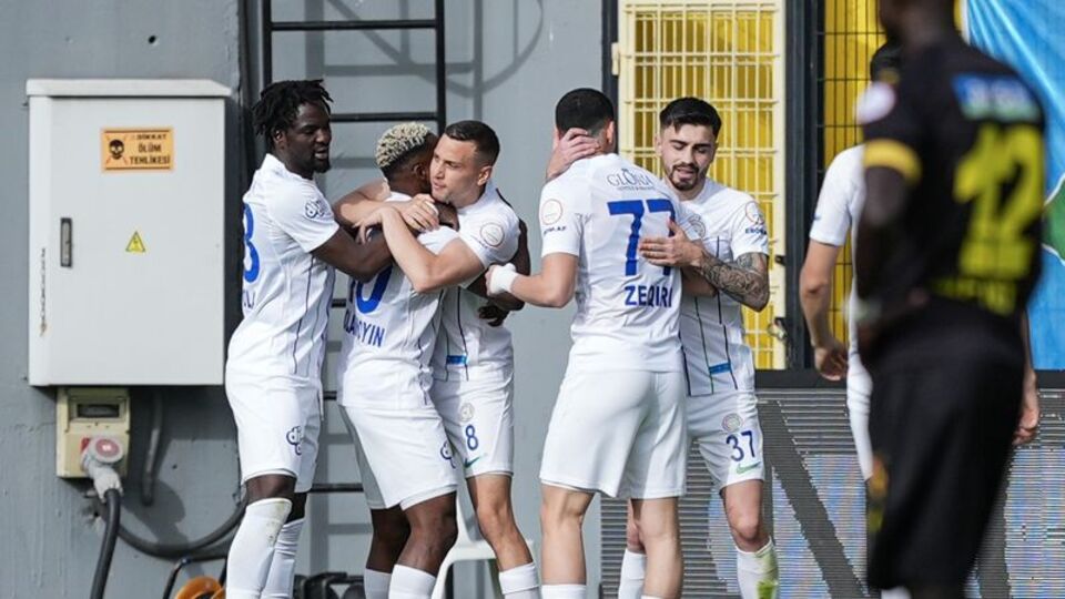 Çaykur Rizespor'dan farklı galibiyet!