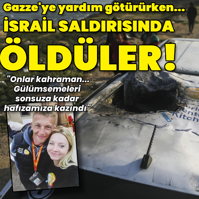 Gazze'ye yardım götürürken öldürüldüler!