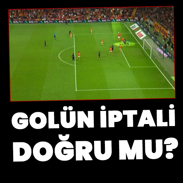 Galatasaray - Hatayspor maçının hakem yorumları