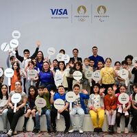 3 milli sporcu Team Visa'ya katıldı