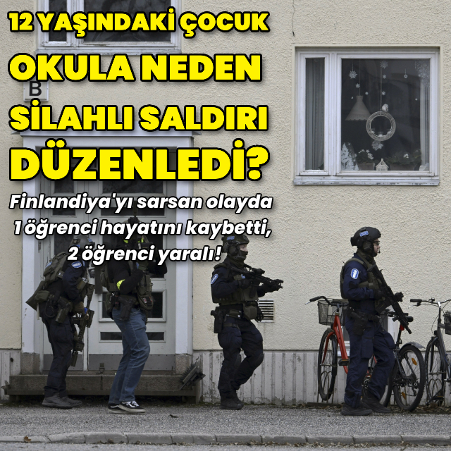 12 yaşındaki şüpheli okula neden silahlı saldırı düzenledi?