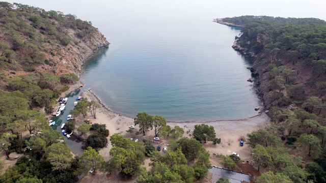 Phaselis'teki iki koya halk plajı izni ve ihalesi iptal