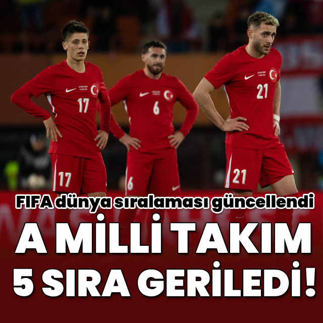 FIFA Dünya sıralaması güncellendi!