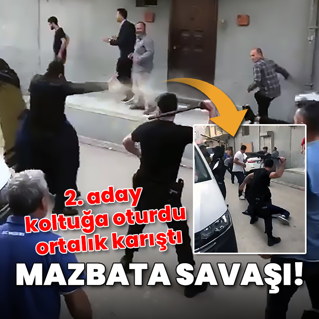 Adana'da muhtarlar arasında mazbata kavgası