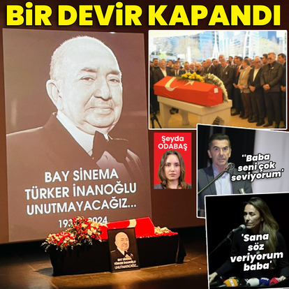 Türker İnanoğlu'na veda