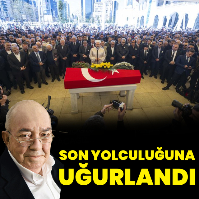 Türker İnanoğlu'na veda