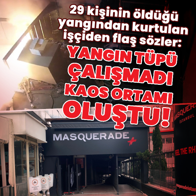 29 kişinin öldüğü yangında flaş ifade!