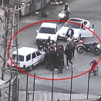  Yumruklu kavga kamerada