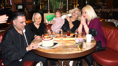 Doğum gününü kutladı