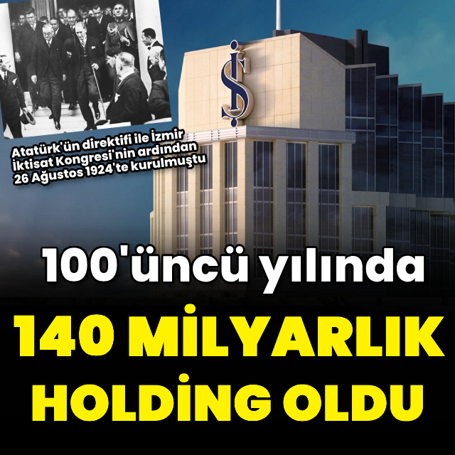 140 milyar lira sermayeli yeni bir holding doğuyor