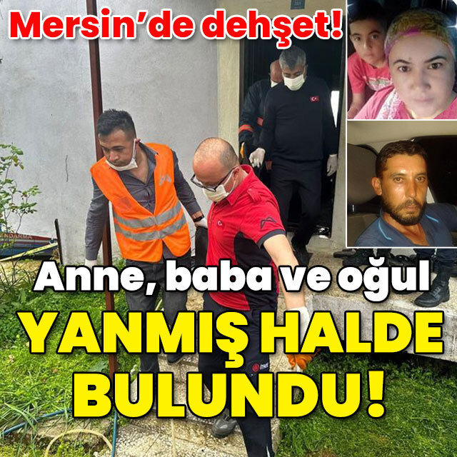 Anne, oğul evde baba araçta yanarak öldü!