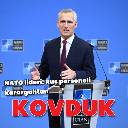 NATO lideri: Rus personeli karargahtan kovduk