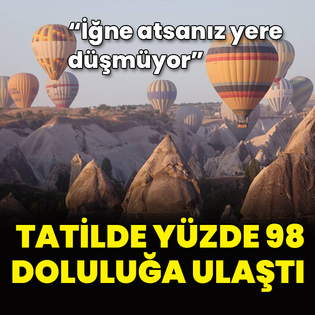Doluluk yüzde 98'e ulaştı
