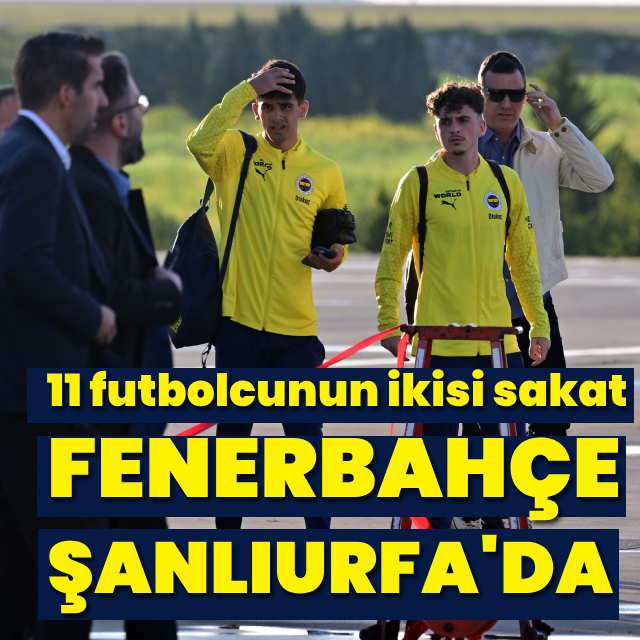 11 futbolcunun ikisi sakat