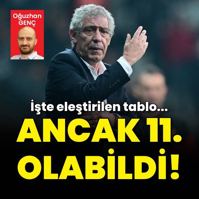 Ligde 11. olabildi!