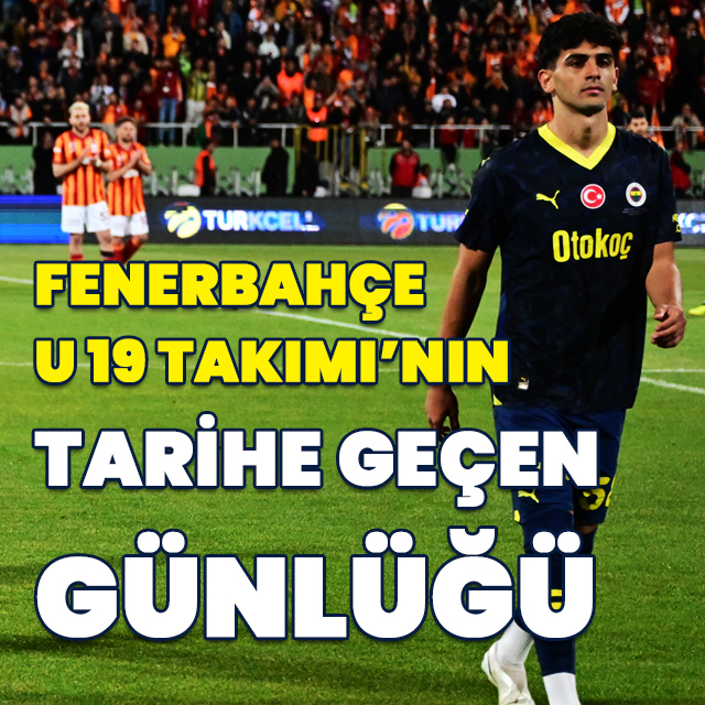 U19 Takımı'nın tarihe geçen günlüğü...