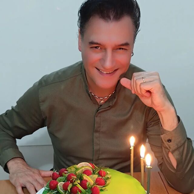 Doğum gününü kutladı