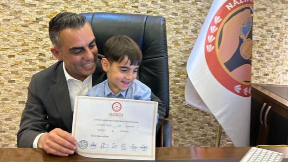 Terör kurbanı başkanın oğlu belediye başkanı oldu