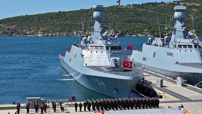 TCG Kınalıada Japonya yolunda