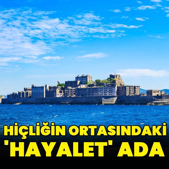 Hiçliğin ortasındaki hayalet ada!
