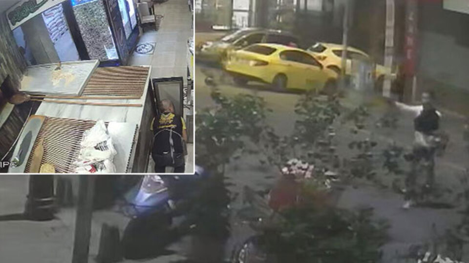 Lahmacun tartışması iş yerine yaylım ateşiyle bitti!