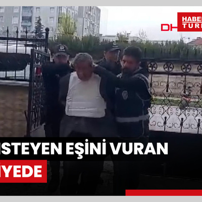 Boşanma davası açan eşini vurup intihara kalkışan şüpheli adliyede