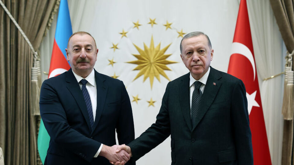 Cumhurbaşkanı Erdoğan Aliyev ile görüştü