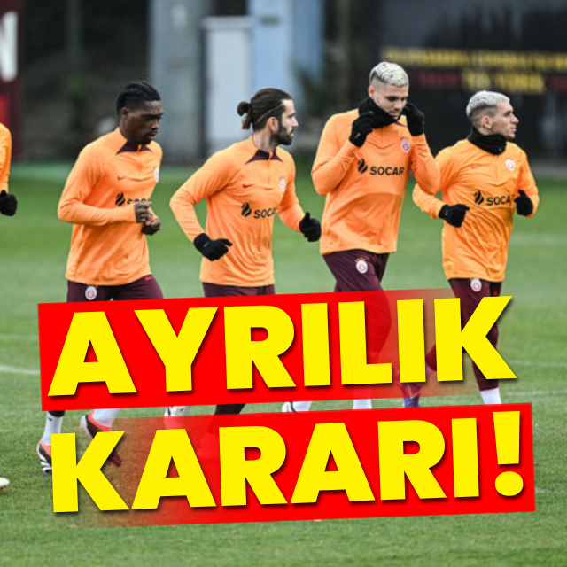 Ayrılık kararı!