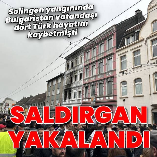 Solingen saldırganı tutuklandı