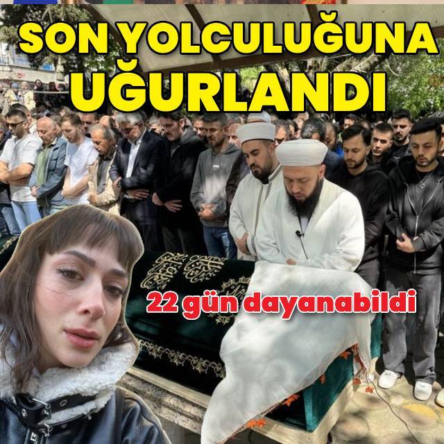 Hatalı 'U' dönüşü kurbanı Semanur son yolculuğuna uğurlandı