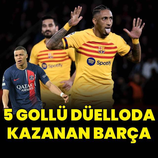 PSG'yi 'Barça'ladı!