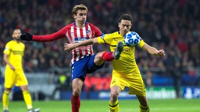 Atletico evinde Dortmund'u devirdi