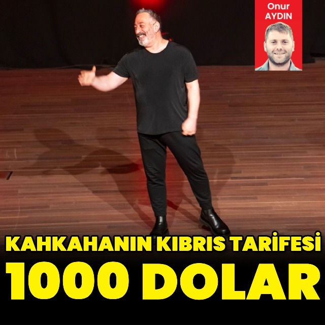 Kahkahanın Kıbrıs tarifesi