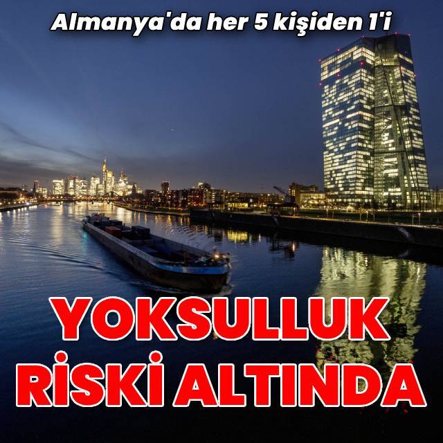 Almanya'da 5 kişiden 1'i yoksulluk riski altında