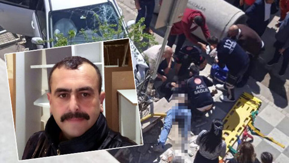 3 çocuk babasıydı! Kaldırımda gelen ölüm!