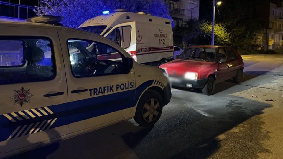 "Dur" ihtarına uymayan alkollü sürücü yakalandı