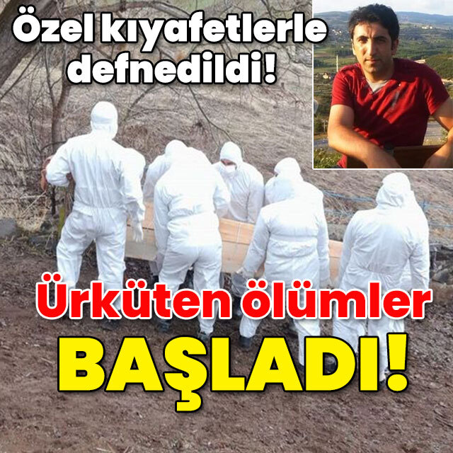 Özel kıyafetlerle defnedildi! Ürküten ölümler başladı!