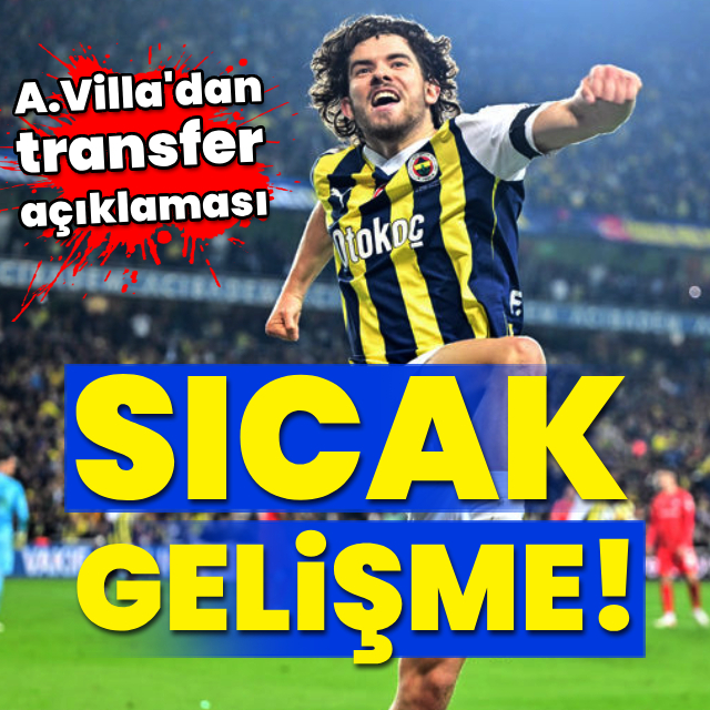 Ferdi'de sıcak gelişme! Aston Villa...