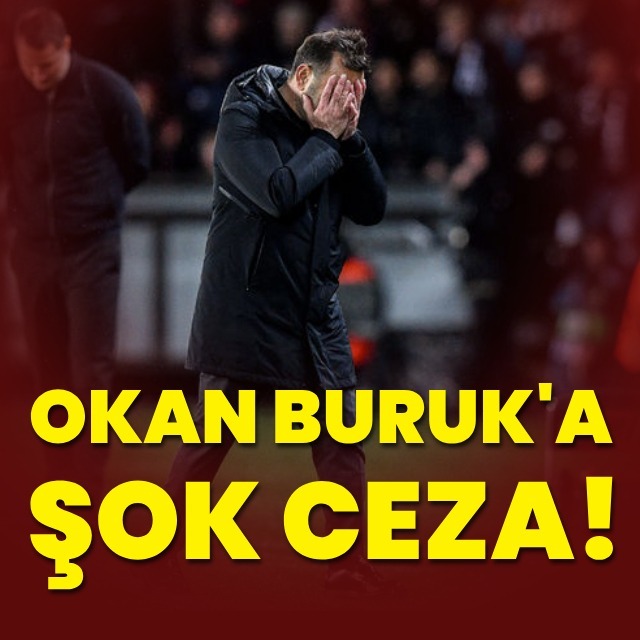 UEFA'dan Okan Buruk'a şok ceza!
