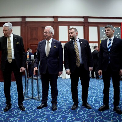 Fenerbahçe'de bayramlaşma töreni yapıldı