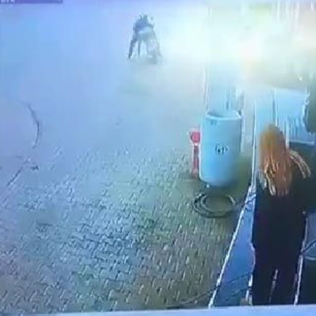 Sürücünün öldüğü an kamerada!