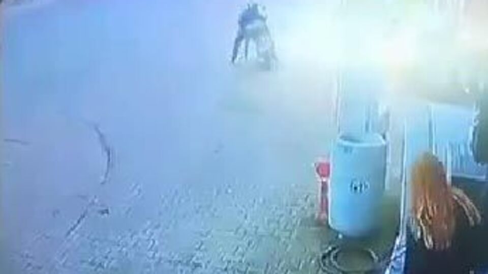 Sürücünün öldüğü an kamerada!