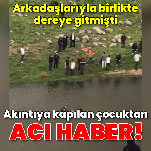 Şanlıurfa'da dereye giren çocuk boğuldu