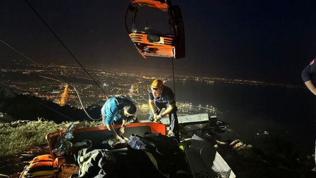  Teleferik faciası: 1 ölü ve yaralılar var