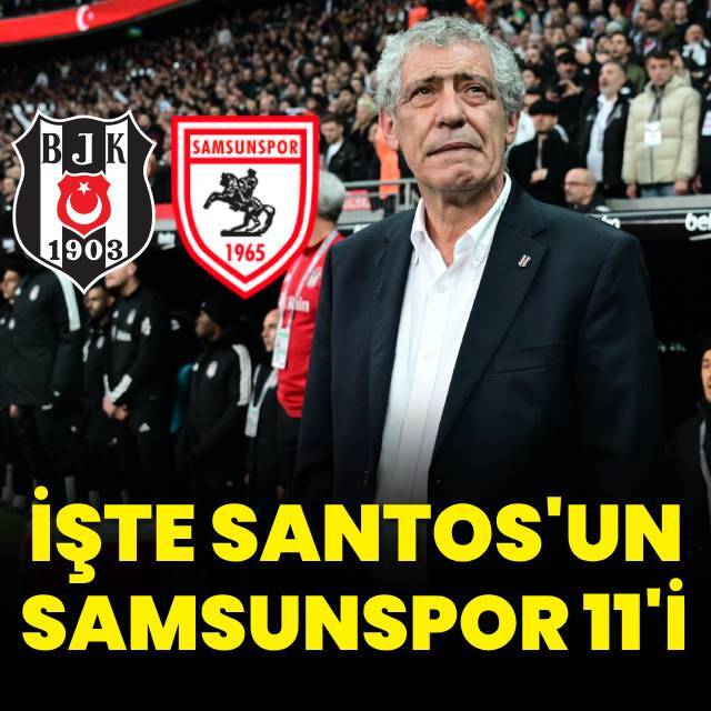 İşte Santos'un 11'i!