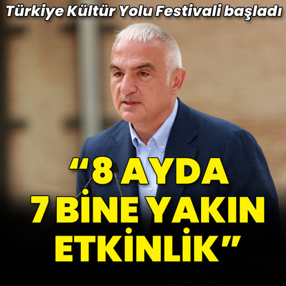 "8 ayda yaklaşık 7 bin etkinlik"