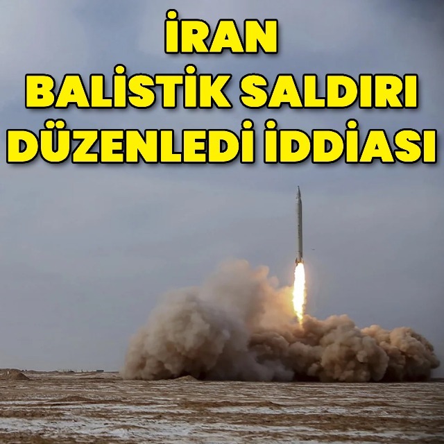 İran balistik saldırı başlattı