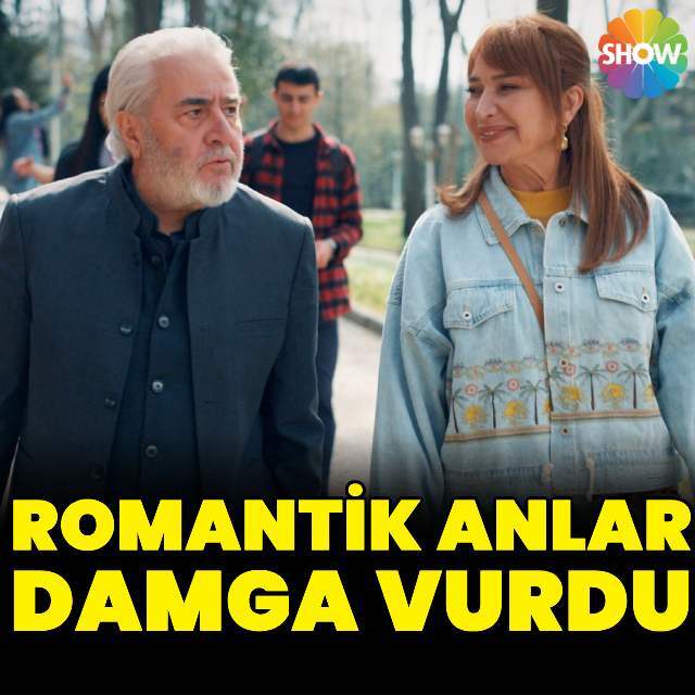 Romantik anlar damga vurdu